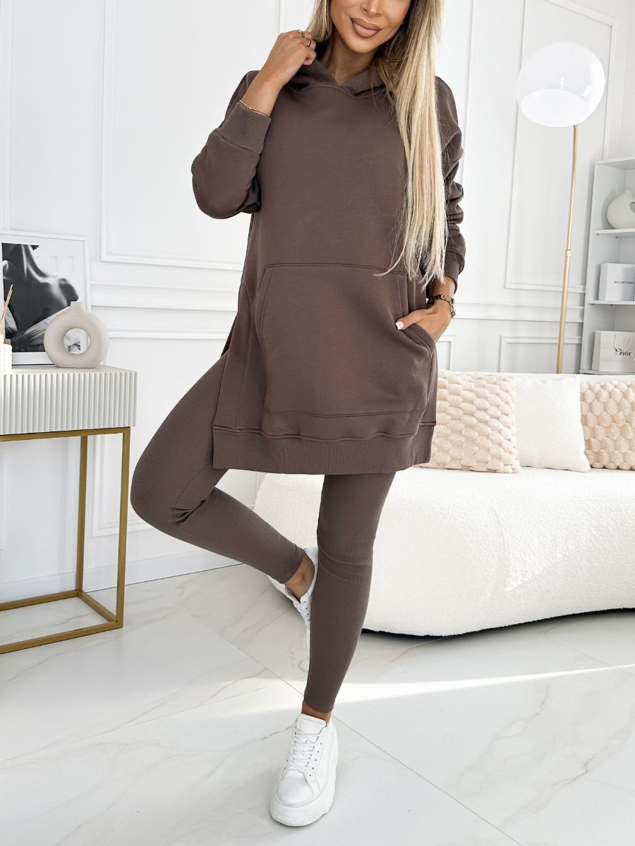 Dames Lounge Set - Zachte Hoodie en Joggingbroek - StudioMarella
