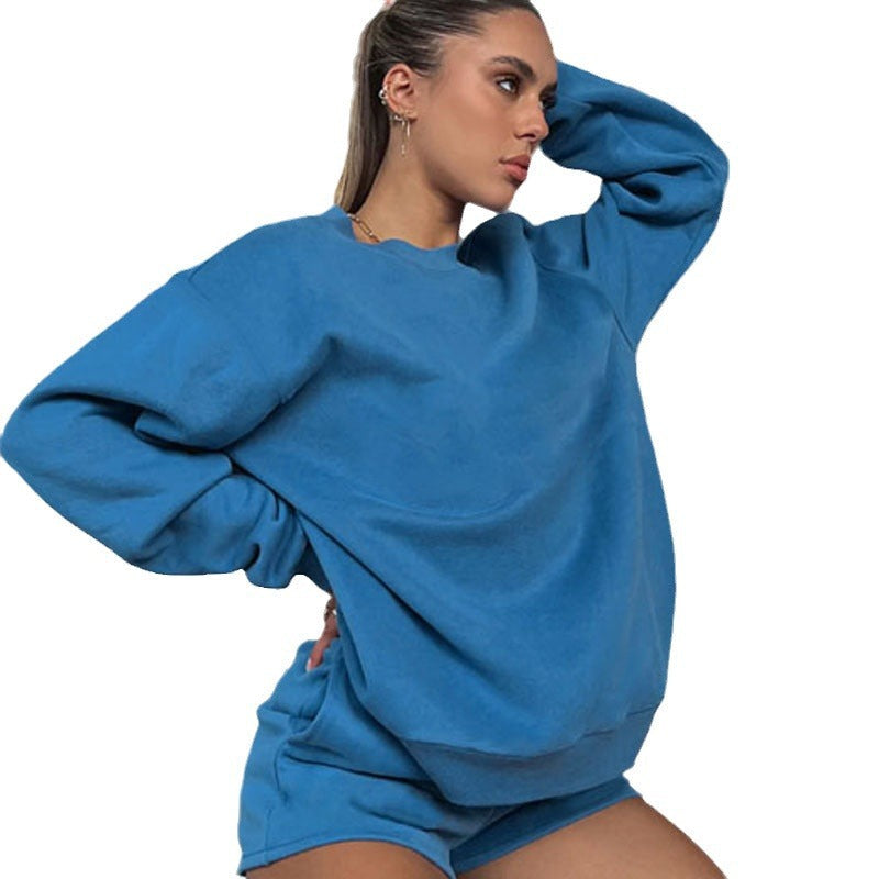 Dames Zomeroutfit Comfy Tweedelig Sweater Set