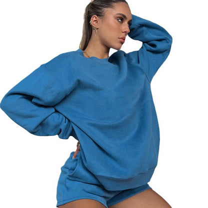 Dames Zomeroutfit Comfy Tweedelig Sweater Set