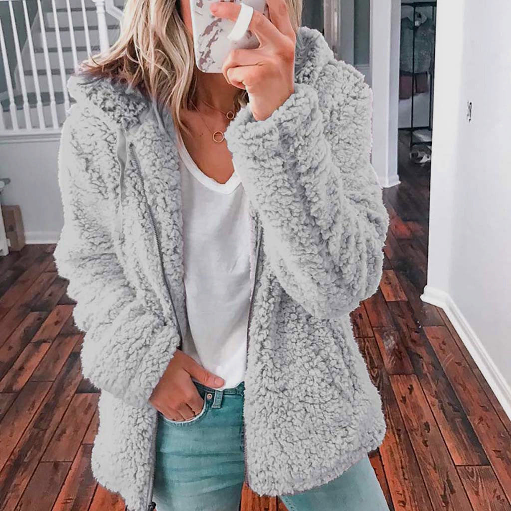 Dames Fleece Vest Zacht en Stijlvol Teddy Look