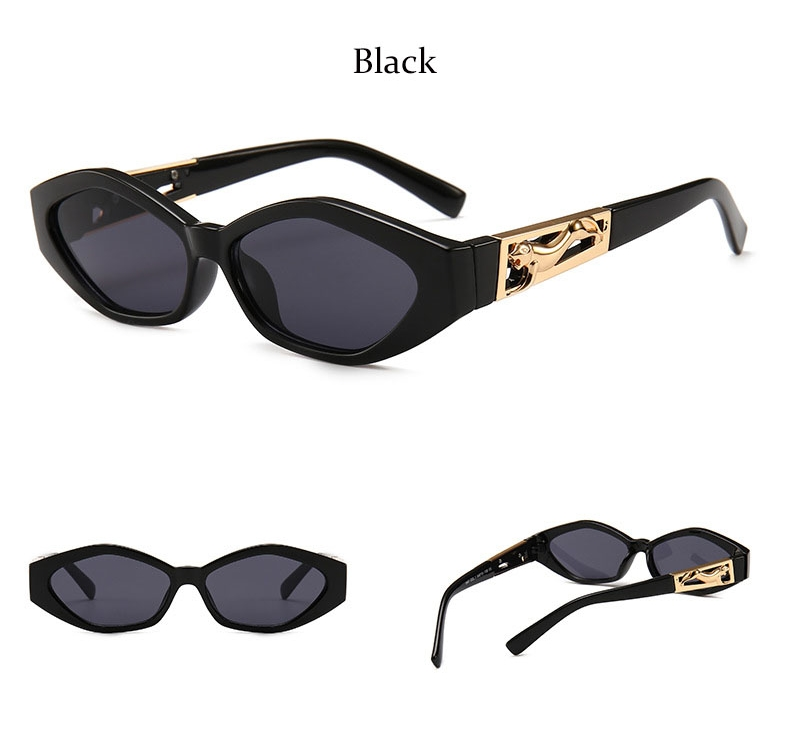 Dames Zonnebril Cat Eye met Statement Pootjes Hoekig Design