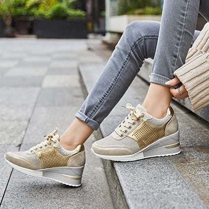 Comfortabele Orthopedische Schoenen met Hoge Hak - StudioMarella