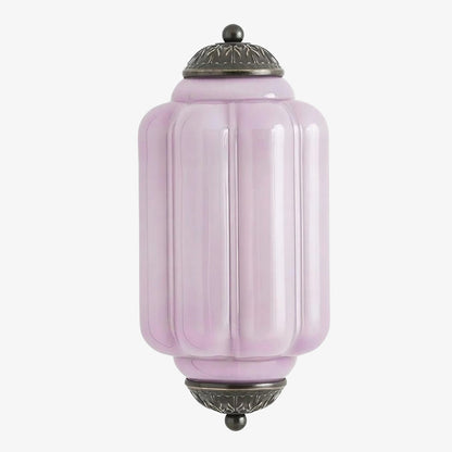 Eloise Vintage Scalloped Milk Glass Wall Sconce - Modern Accent Lighting for Bathroom and Bedroom