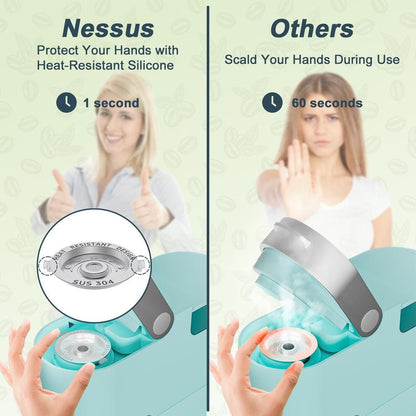 Herbruikbare Koffiecapsule RVS Micro Mesh Nespresso Compatibel Duurzaam Barista