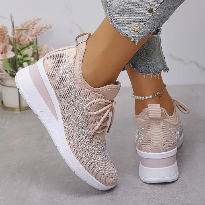 Dames Comfortabele Sneakers Met Stevige Pasvorm