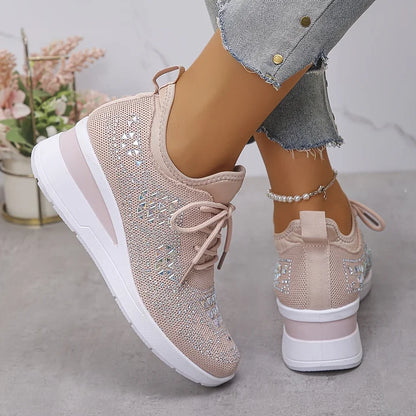 Dames Comfortabele Sneakers Met Stevige Pasvorm