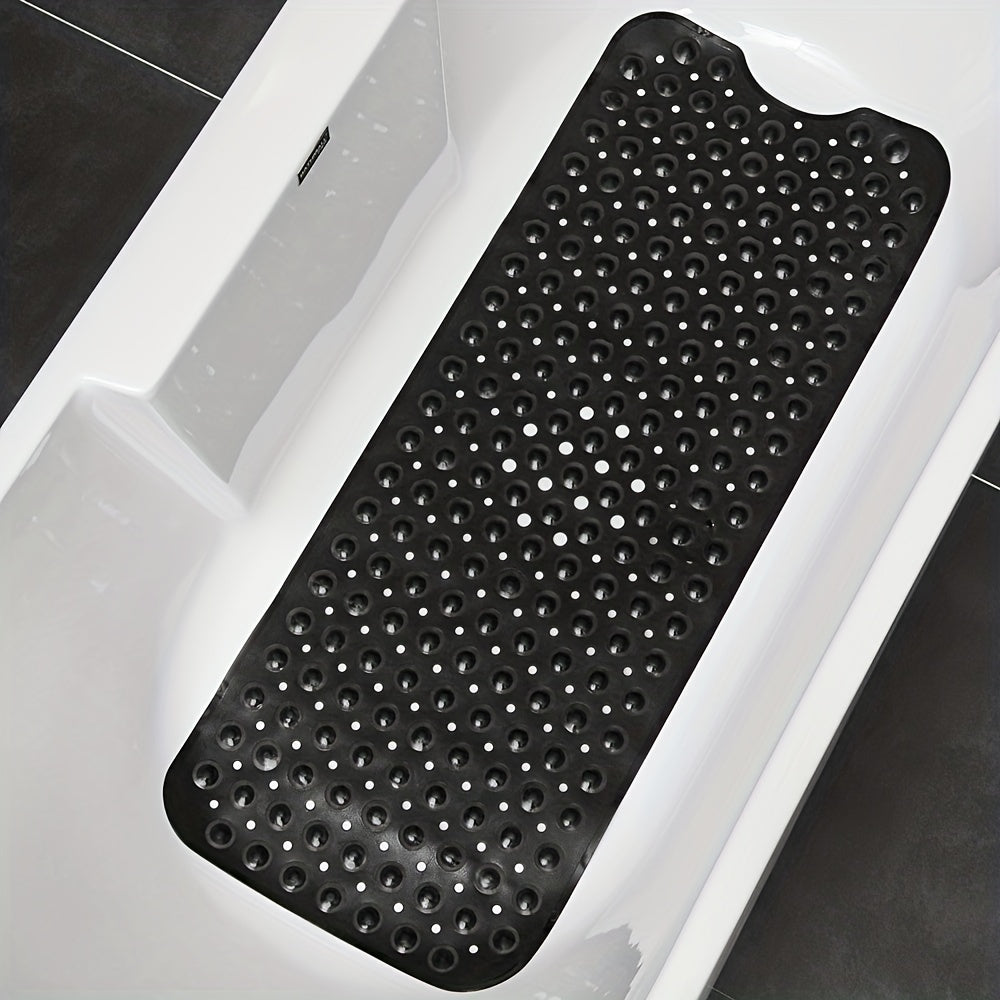 Antislip Badmat XL voor Douche en Bad – Extra Lange Veiligheidsbadmat met Zuignappen