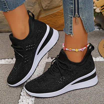 Dames Comfortabele Sneakers Met Stevige Pasvorm