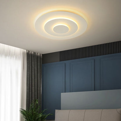 Plafondlamp Rond 50cm LED Dimbaar Wit Slaapkamer Woonkamer Acryl Metaal