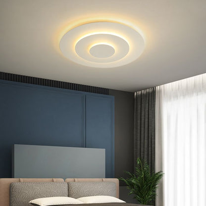 Plafondlamp Rond 50cm LED Dimbaar Wit Slaapkamer Woonkamer Acryl Metaal
