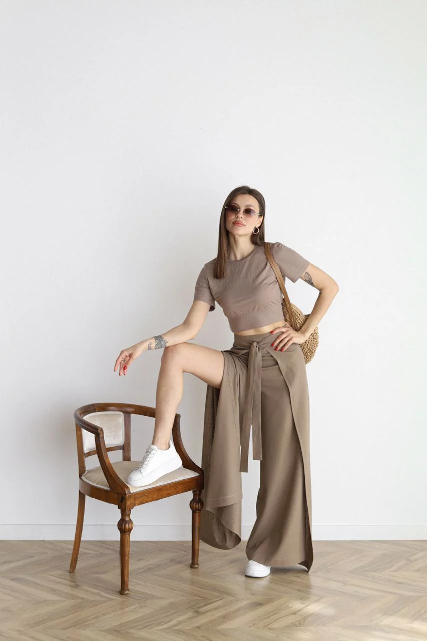 Adelina | Vrouwen Pantalon Largewijd Comfortabel