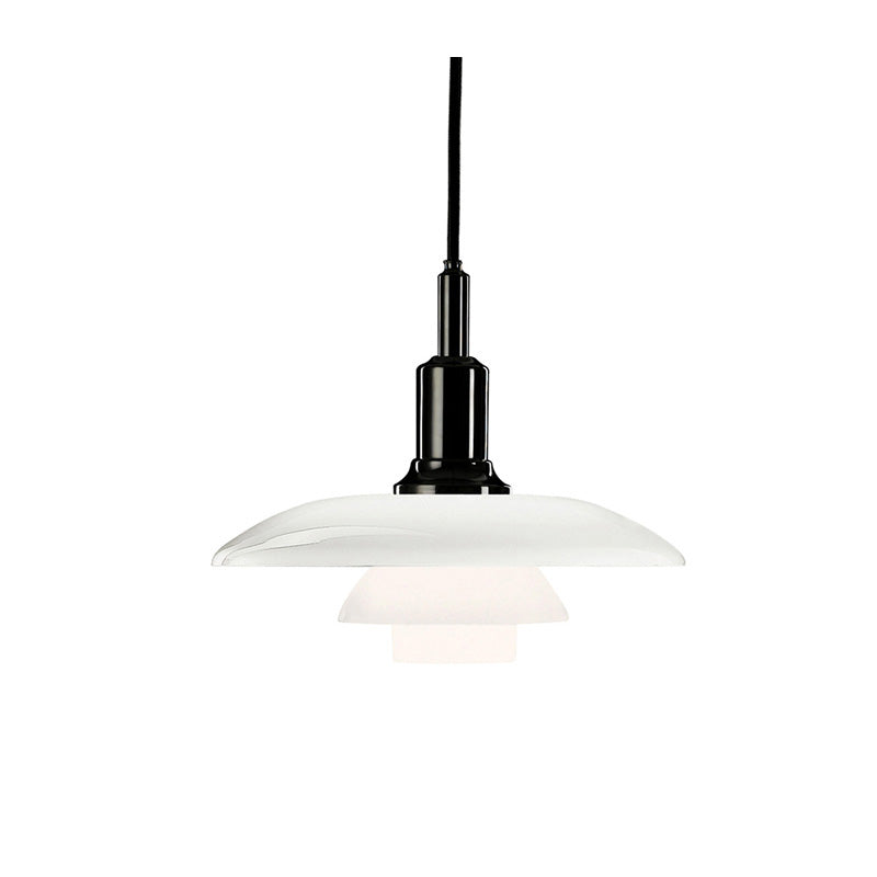 Hanglamp Glas Rond Scandinavisch Wit LED Woonkamer Eetkamer Slaapkamer Modern