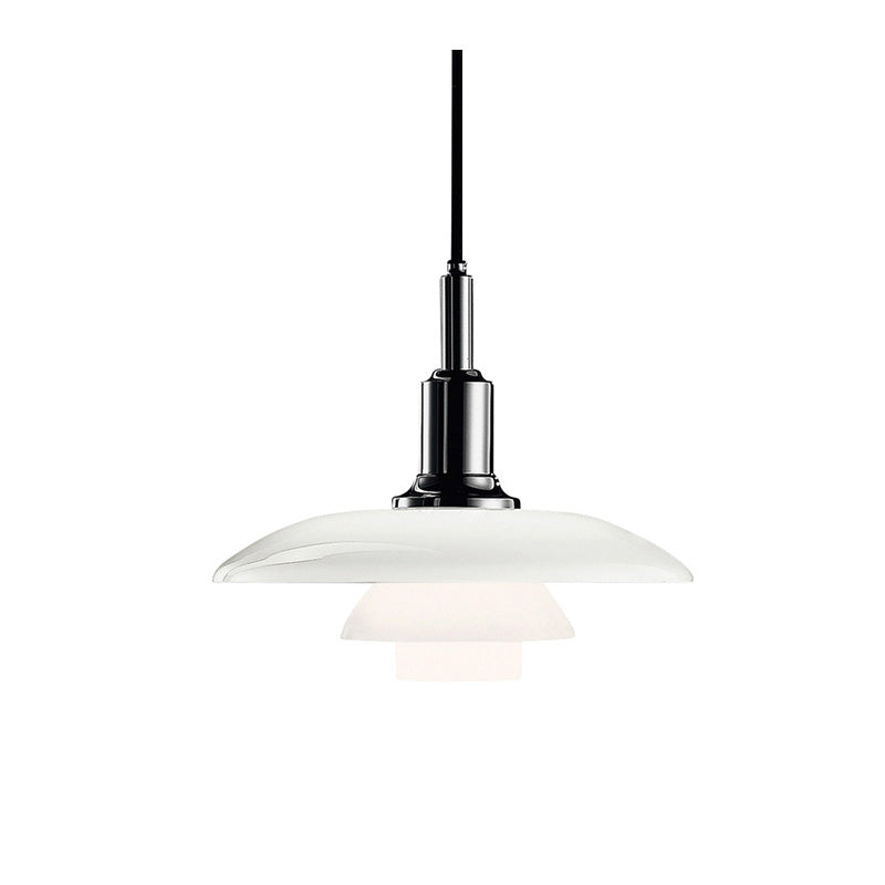 Hanglamp Glas Rond Scandinavisch Wit LED Woonkamer Eetkamer Slaapkamer Modern