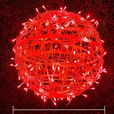 LED Lichtbol Buiten Waterdicht 20cm IP65 Warm Wit Tuinverlichting