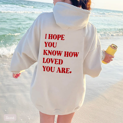 Dames Hoodie Zwart met Self Love Print Trendy Design