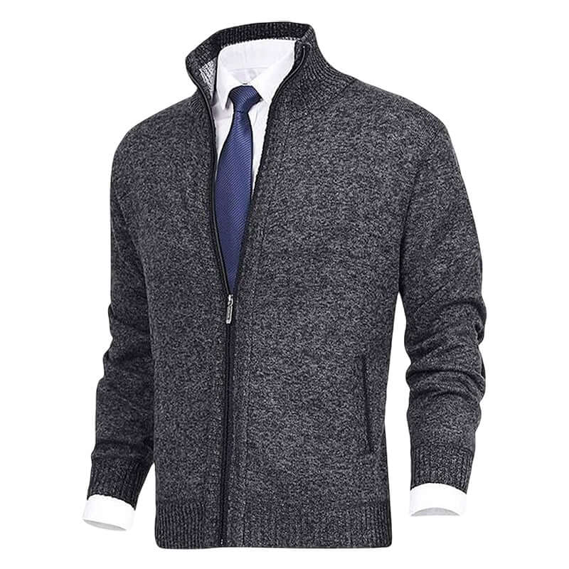 Herenvest Zachte Stof Elegante Kwaliteit voor alle Seizoenen