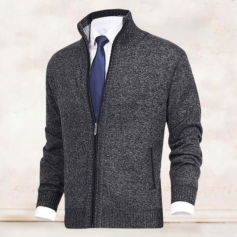 Herenvest Zachte Stof Elegante Kwaliteit voor alle Seizoenen