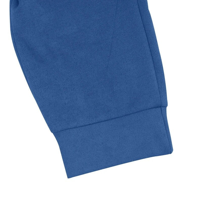 Herenset Suède Look Jasje en Broek