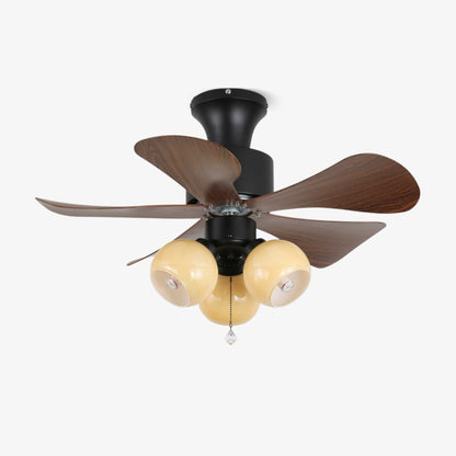 Lunara Vintage Plafondventilator Ø80cm met Verlichting en Afstandsbediening
