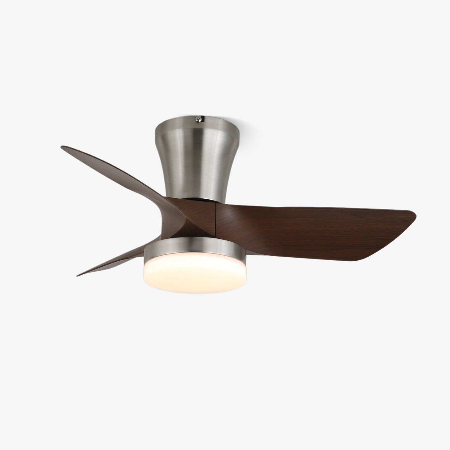 Moderne Houten Plafondventilator Trivon met Geïntegreerde Verlichting – Verstelbare Snelheid & Afstandsbediening