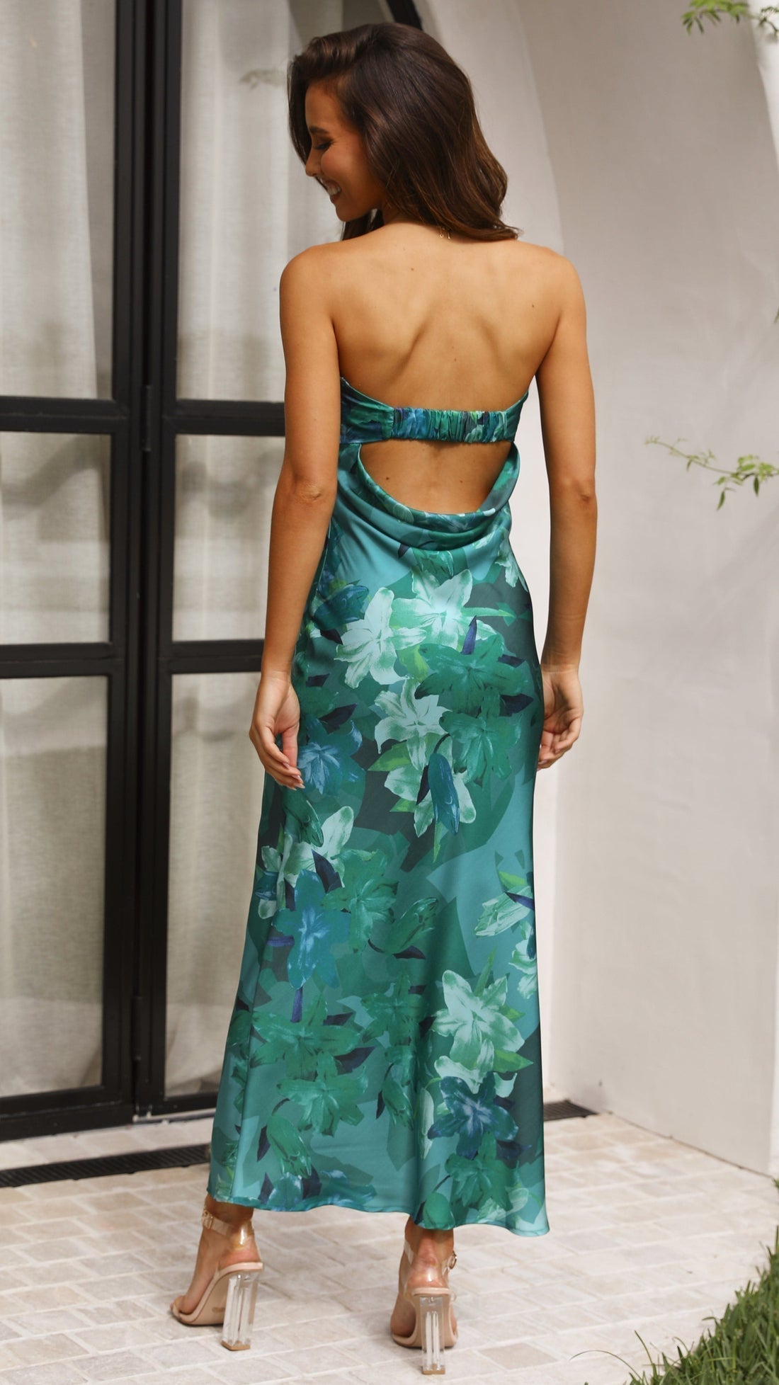 Strapless Jurk Elegante Snit Zomerjurk voor Vrouw