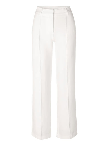 Wijde Pijpen Broek voor Vrouwelijk Comfortabel Chic