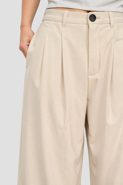 Damesrokbroek Plissé Zwart Elegant Rokstijl