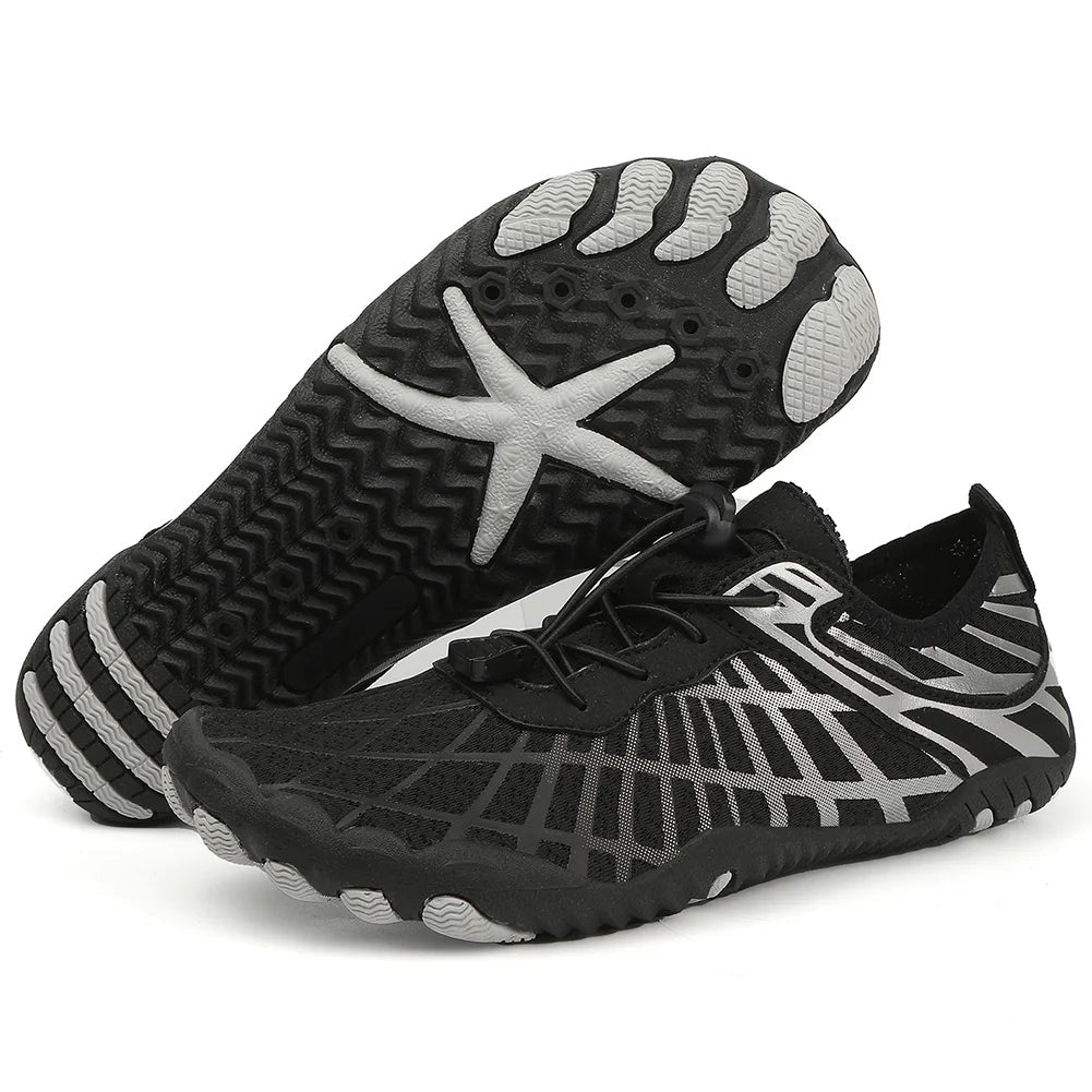 Sneldrogende Waterschoenen Dames Heren Ademend Mesh Anti-Slip Zool Zwemmen Strand Surf Yoga Watersport