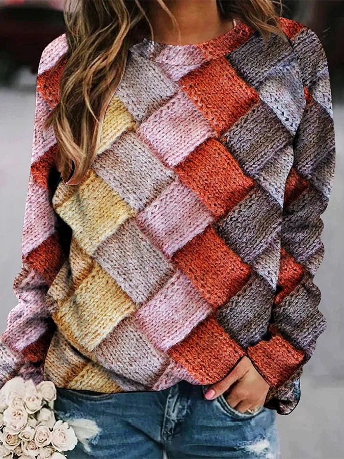 Leuke Sweatshirt met Grappige Print voor Mannen en Vrouwen