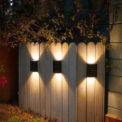 Zonne-energie Buitenwandlamp met Warmwit LED-Licht en IP44 Waterbestendigheid
