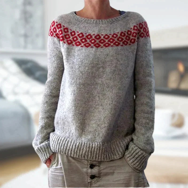 Zachte Warme Wintertrui voor Vrouw Gezellig Trendy