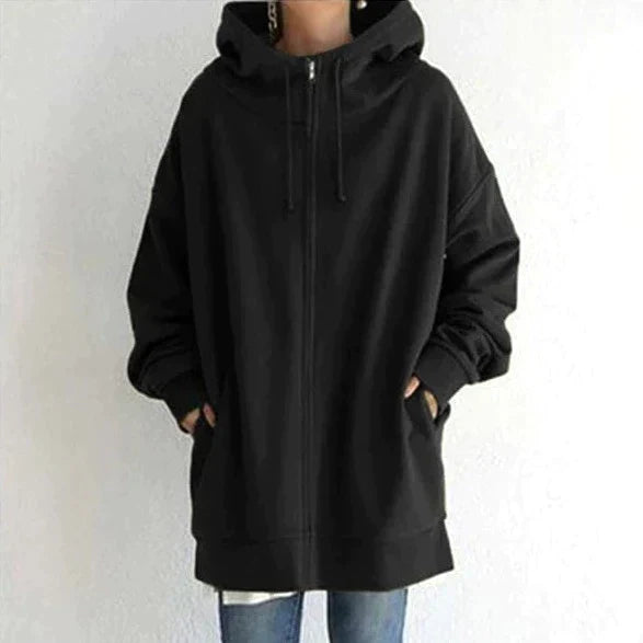 Dames Sweatshirt Zacht en Comfortabel Groot Model