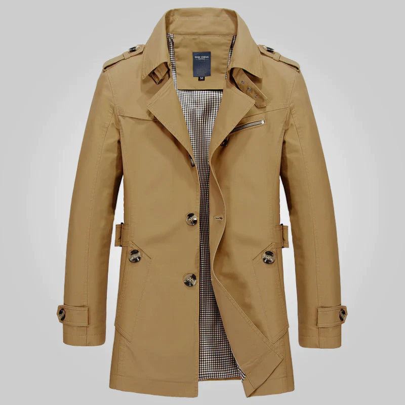 Dames Trenchcoat Waterdicht Klassiek Timeless Model