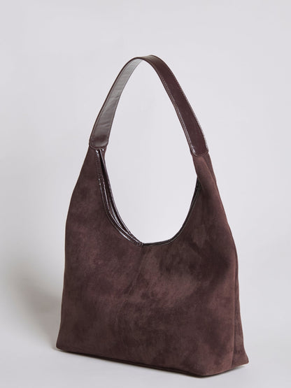 Vegan Leren Tote Tas Halfrond Stijlvol en Duurzaam