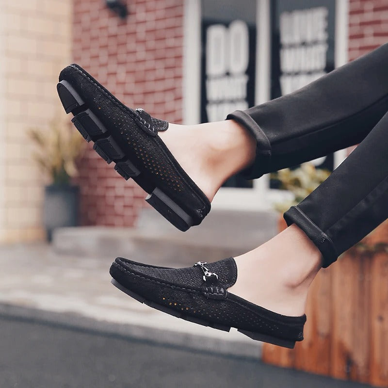 Lichte Mocassino Schoenen Ventilerend