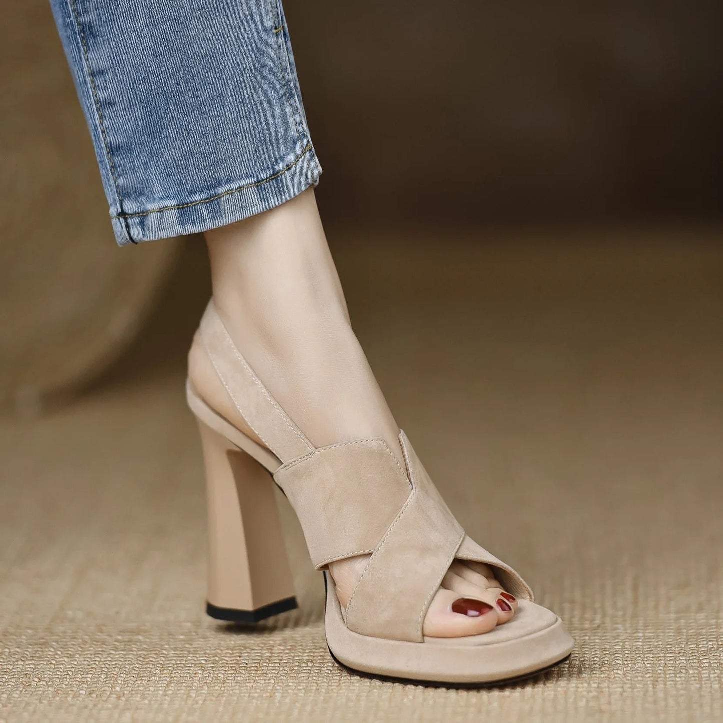 Elegante Hielen Schoenen Tacchi voor Vrouw