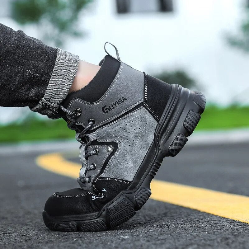 Veilige Werkschoenen Comfortabele Stalen Neus