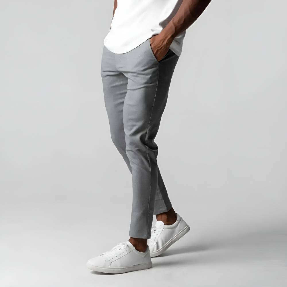 Heren Broeken Slim Fit Business Stijl Casual Model