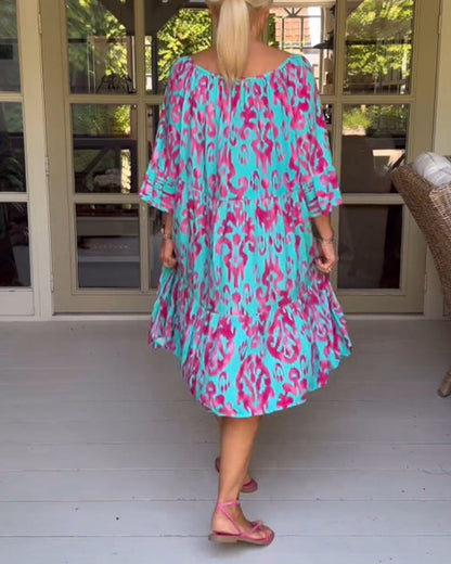 Modeme Jurk met Leuke Print