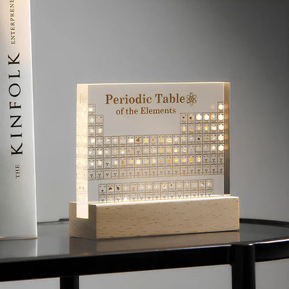 Periodiek Systeem Elementen Display Acryl Wetenschap Decor Educatief