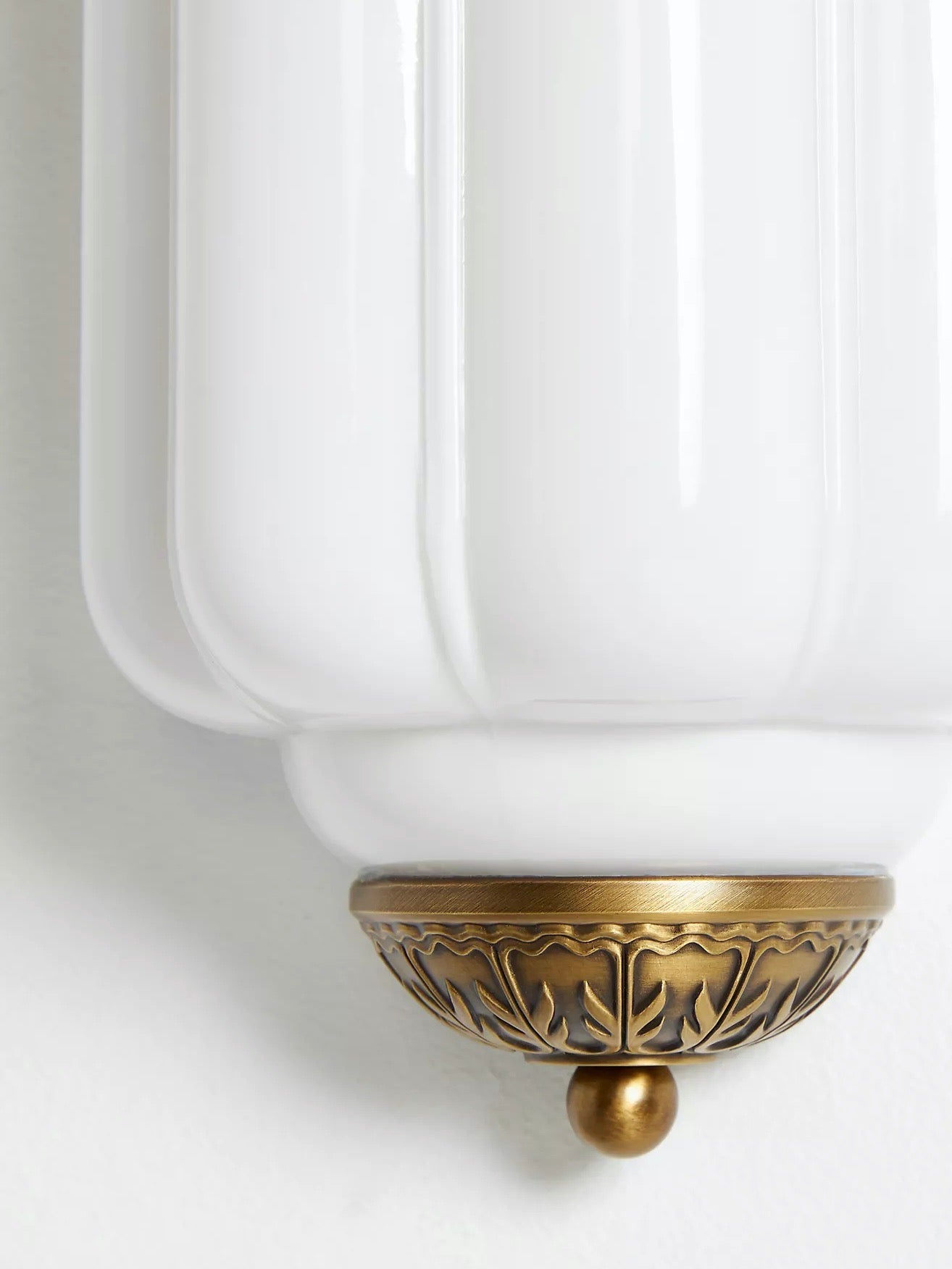 Wandlamp Melkglas voor Slaapkamer Gang Scandinavische Stijl