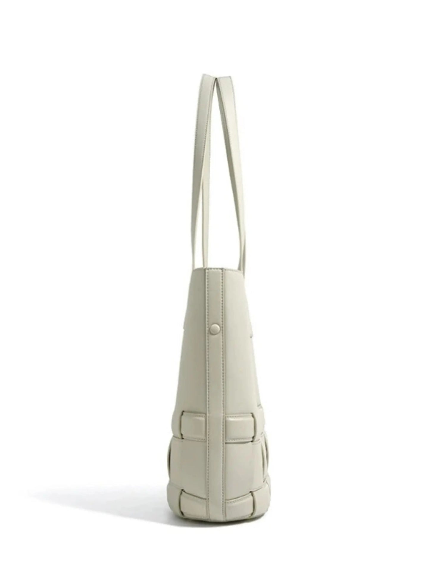 Leren Schouder tas voor Dames met Gevlochten Patroon