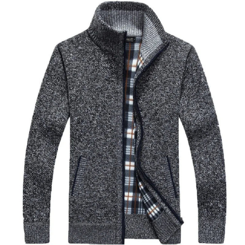 Dik Wintervest Met Rits en Kap Voor Heren en Dames