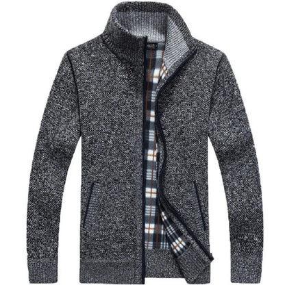 Dik Wintervest Met Rits en Kap Voor Heren en Dames
