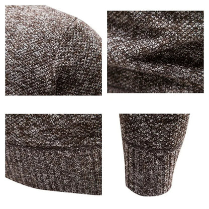 Merino Wool Coltrui Warm en Stijlvol Gebreid - StudioMarella