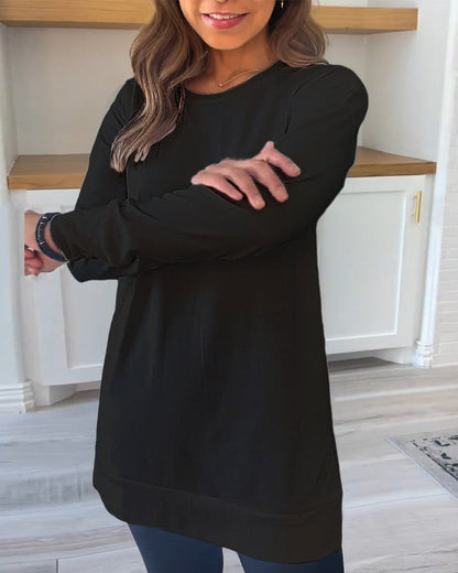 Lange Mouw Sweater Oversized Zacht en Comfortabel