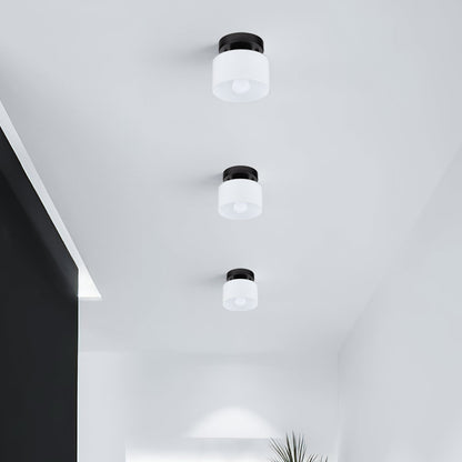 Plafondlamp Glas Retro E27/E26 Amber Keuken Hal Woonkamer Rond Design Sfeerverlichting Vintage Stijl