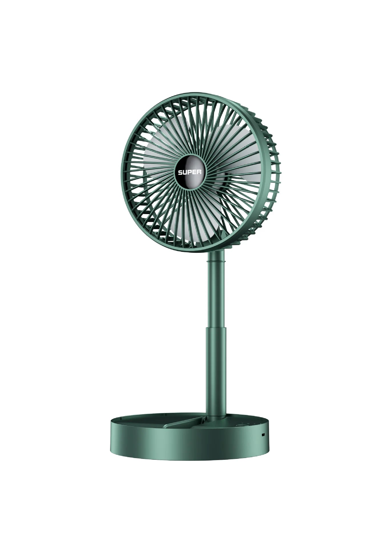 Opvouwbare Tafelventilator USB-Oplaadbaar met Vijf Standen – Compact en Stil