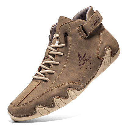 Orthopedische Schoenen Leren Comfortabel Steunzool