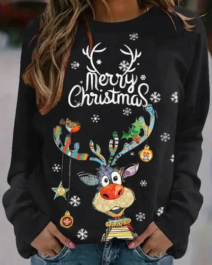 Kersttrui Warm Rood Groen Glans